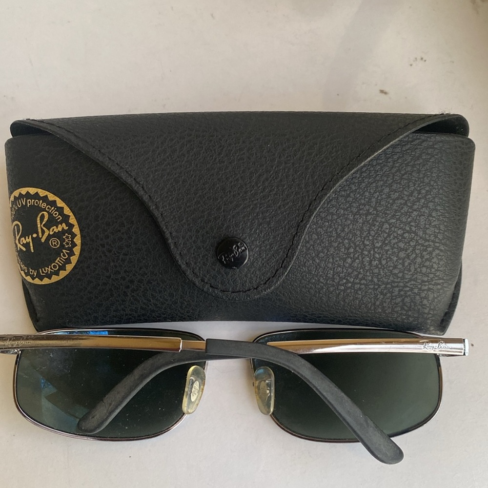 Ray-Ban Rectangular Sunglasses Made In Italy Men … - image 2